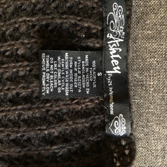 Ashley by 26 international brown knitted duster - Picture 3 of 4